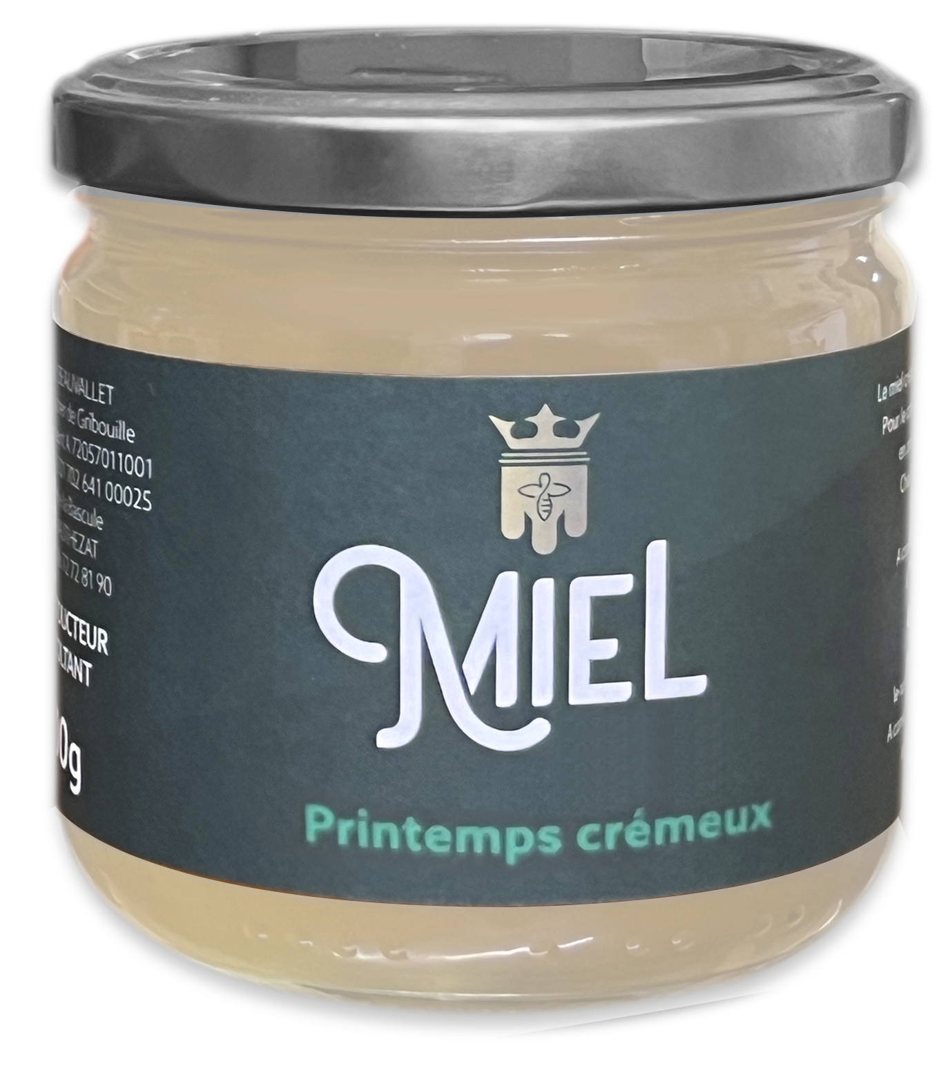 Miel de printemps crémeux