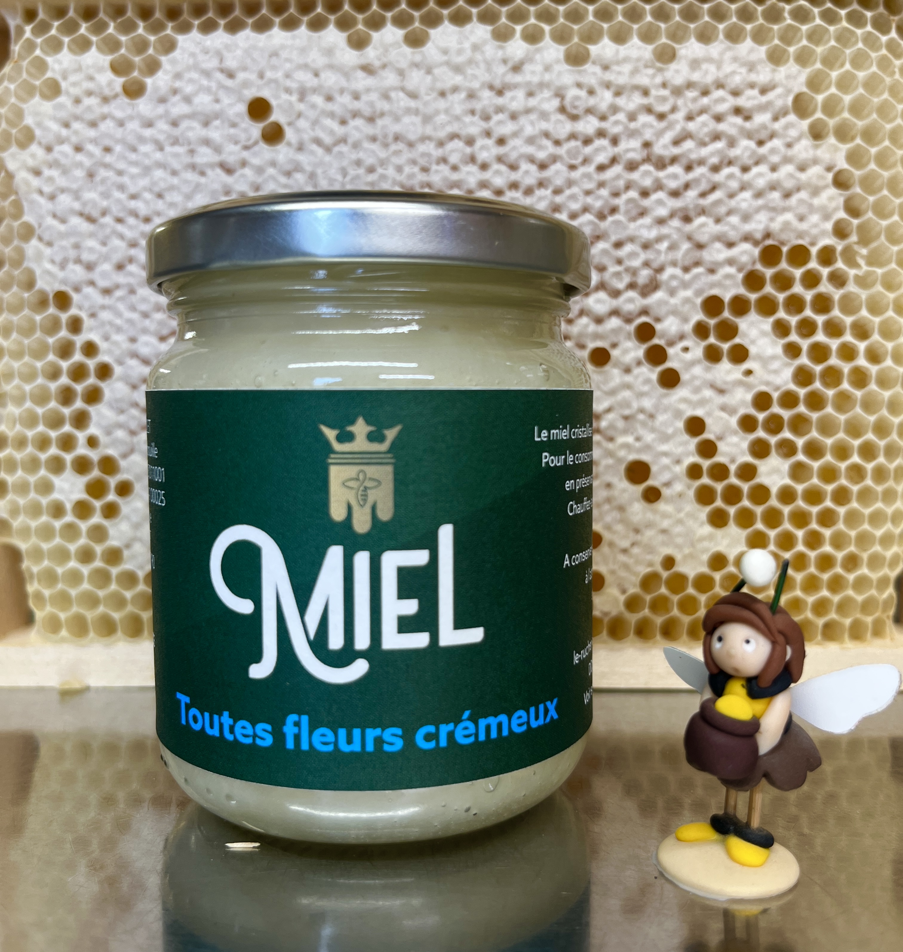 Miel de printemps crémeux