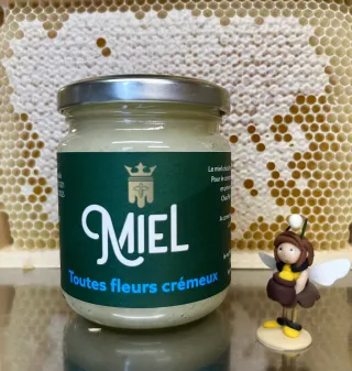 Miel de printemps crémeux